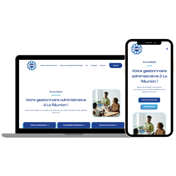 Réalisation Site Emma'Boîte